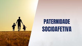 Paternidade socioafetiva [upl. by Naldo]