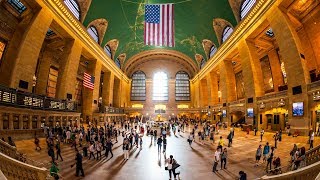 Walking Tour of Grand Central Terminal — New York City 【4K】🇺🇸 [upl. by Riesman]