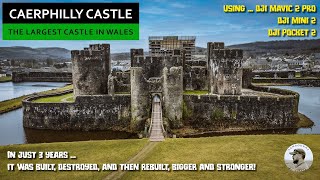 Caerphilly Castle  The Largest in Wales 2nd in Britain [upl. by Krause]