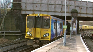 Half an Hour at 216  Birkenhead North Station 1022017  Class 507 508 terminus [upl. by Novoj]