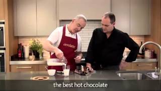 How to make a hot chocolate using an aerolatte milk frother [upl. by Tallbot270]